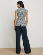 Lois Gingham Vest