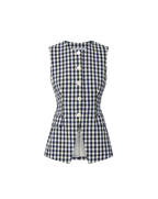 Lois Gingham Vest