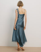 Robe longue en dentelle Vernon