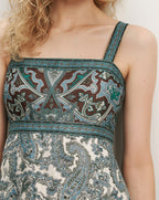 Rye Linen-Silk Midi Dress