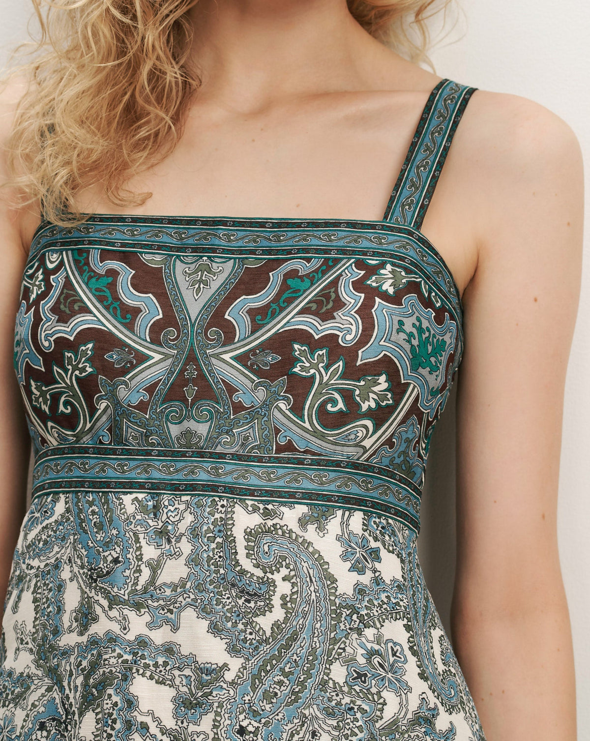 Rye Linen-Silk Midi Dress