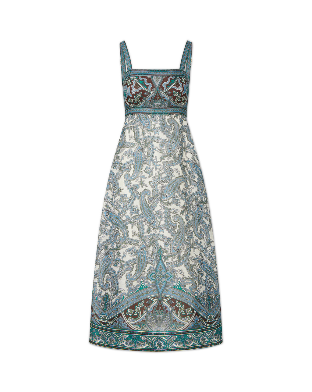 Rye Linen-Silk Midi Dress