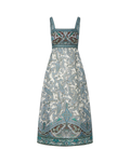 Rye Linen-Silk Midi Dress