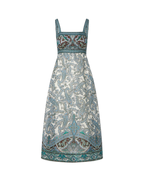 Rye Linen-Silk Midi Dress