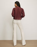 Sawyer Self-Tie Blouse