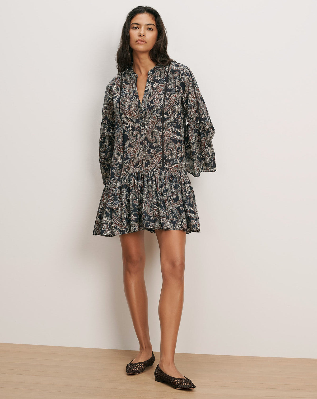 Mini-robe Novessa Paisley