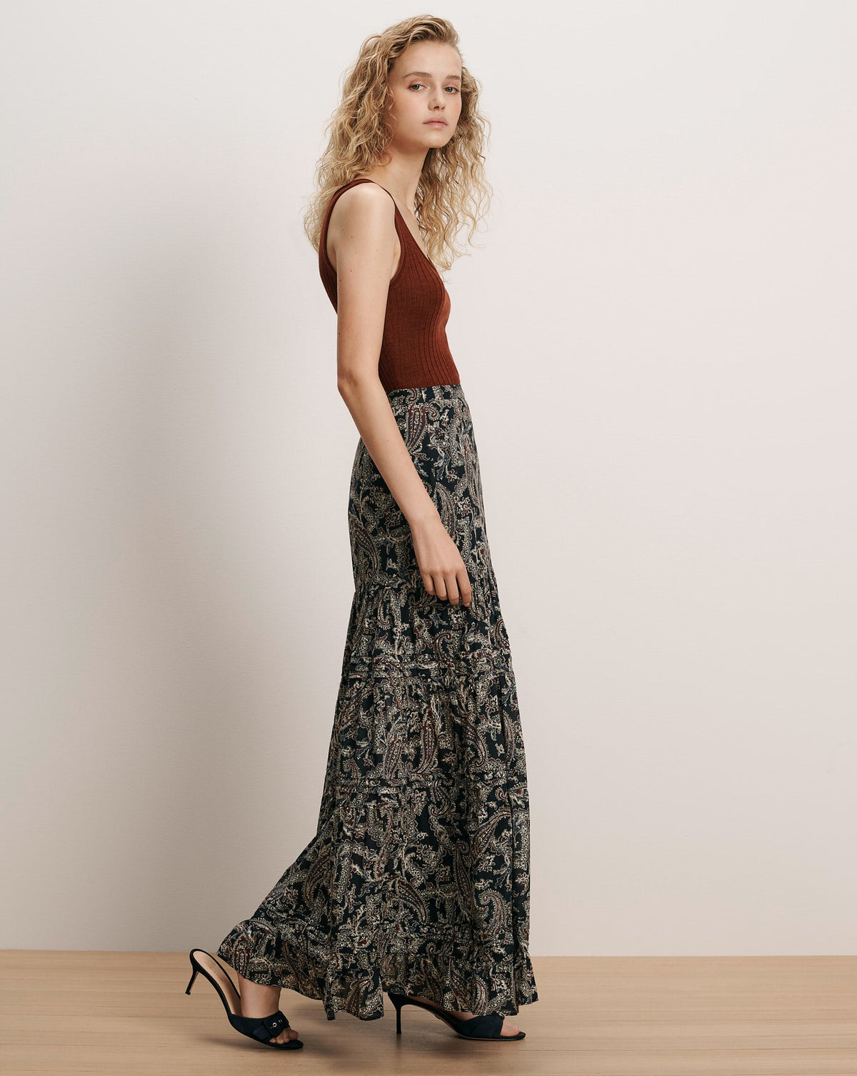 Heatheralyn Paisley Maxi Skirt