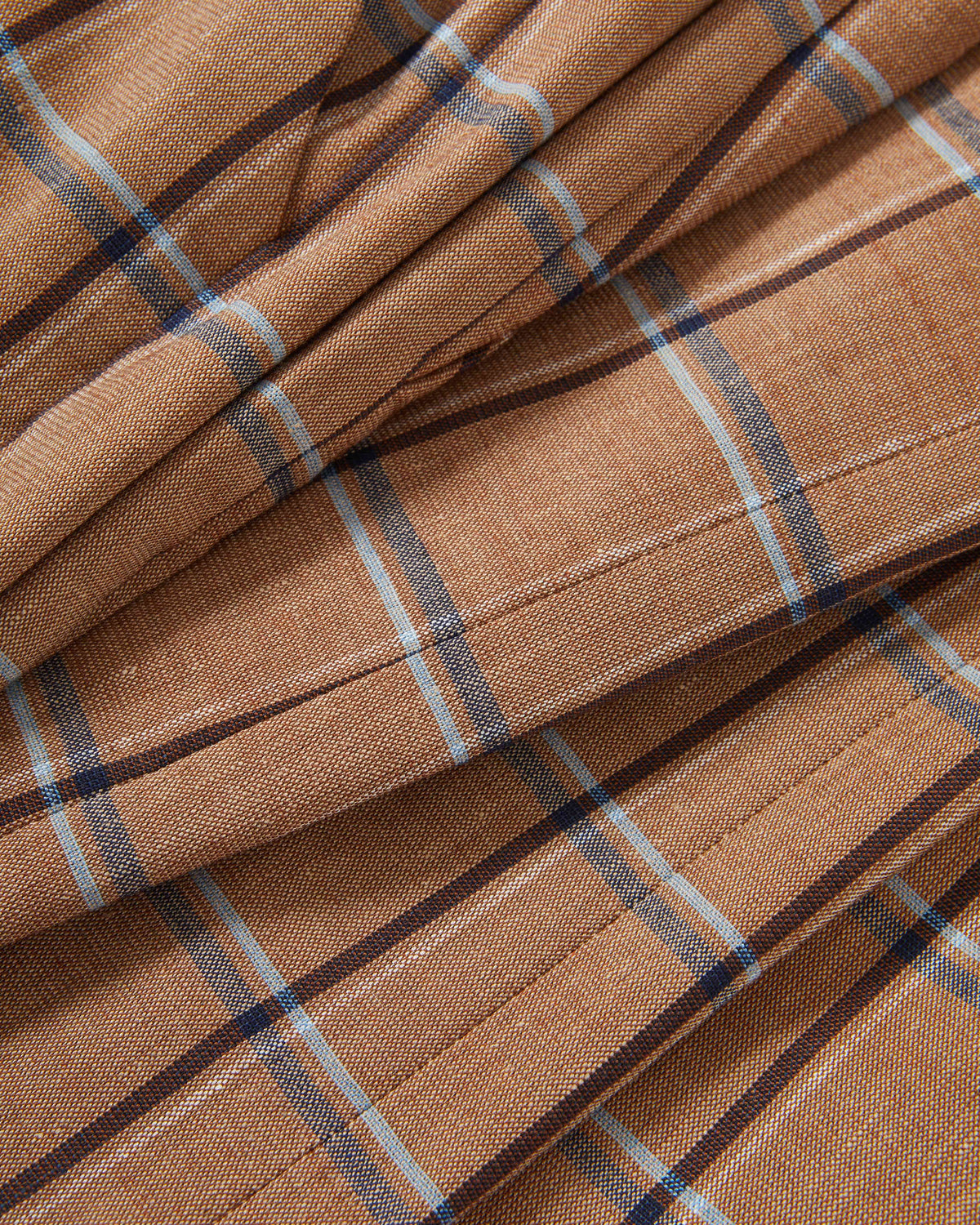 Tonelli Plaid Wide-Leg Pant