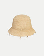 Le Bop Shell Raffia Hat