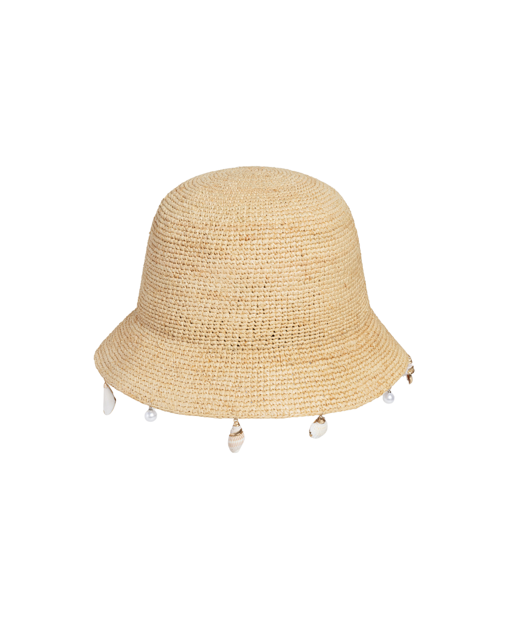 Le Bop Shell Raffia Hat