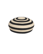 Le Jeanne Stripe Raffia Hat