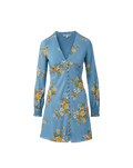 Robe courte à fleurs Gabria