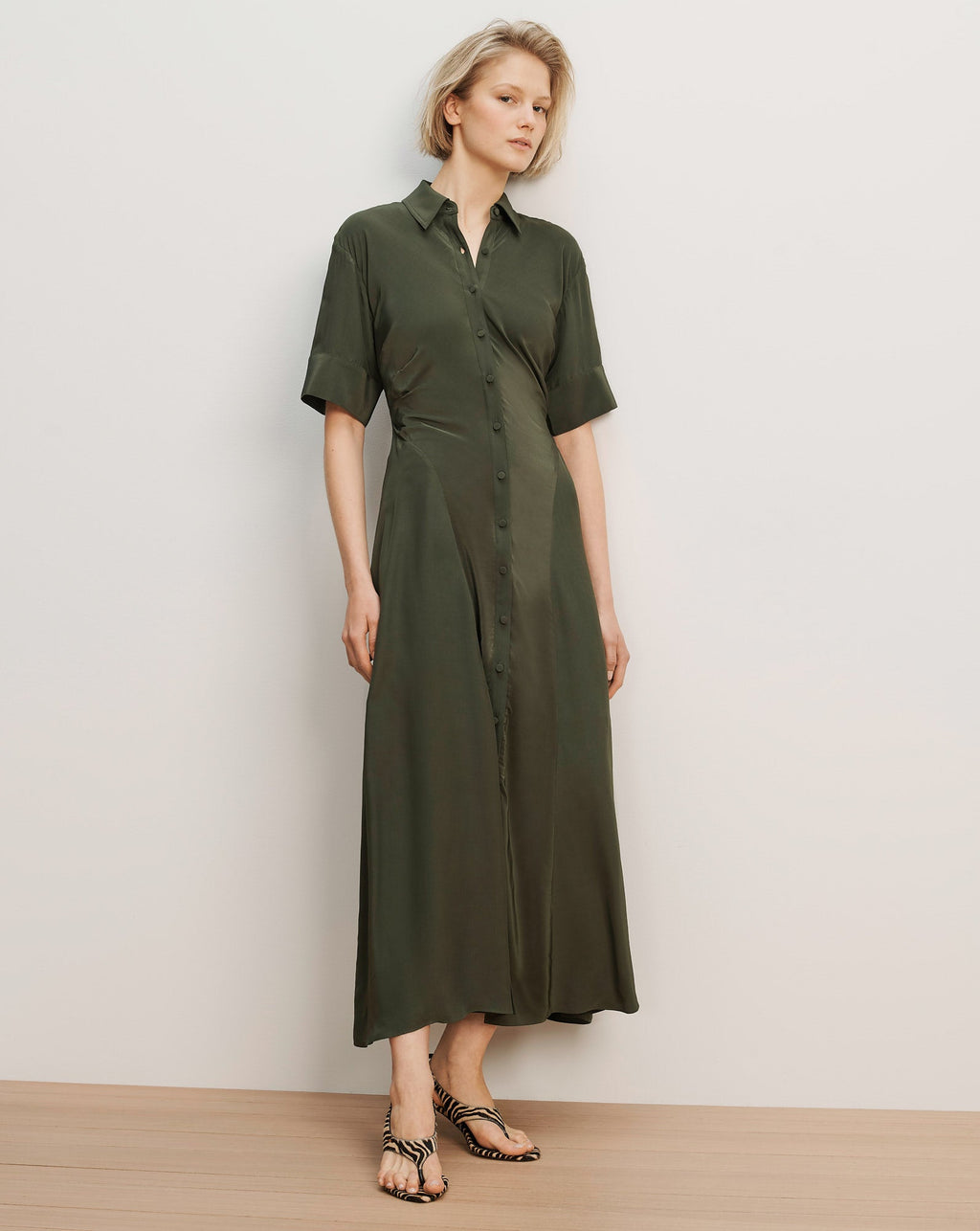 Perenna Maxi Shirtdress