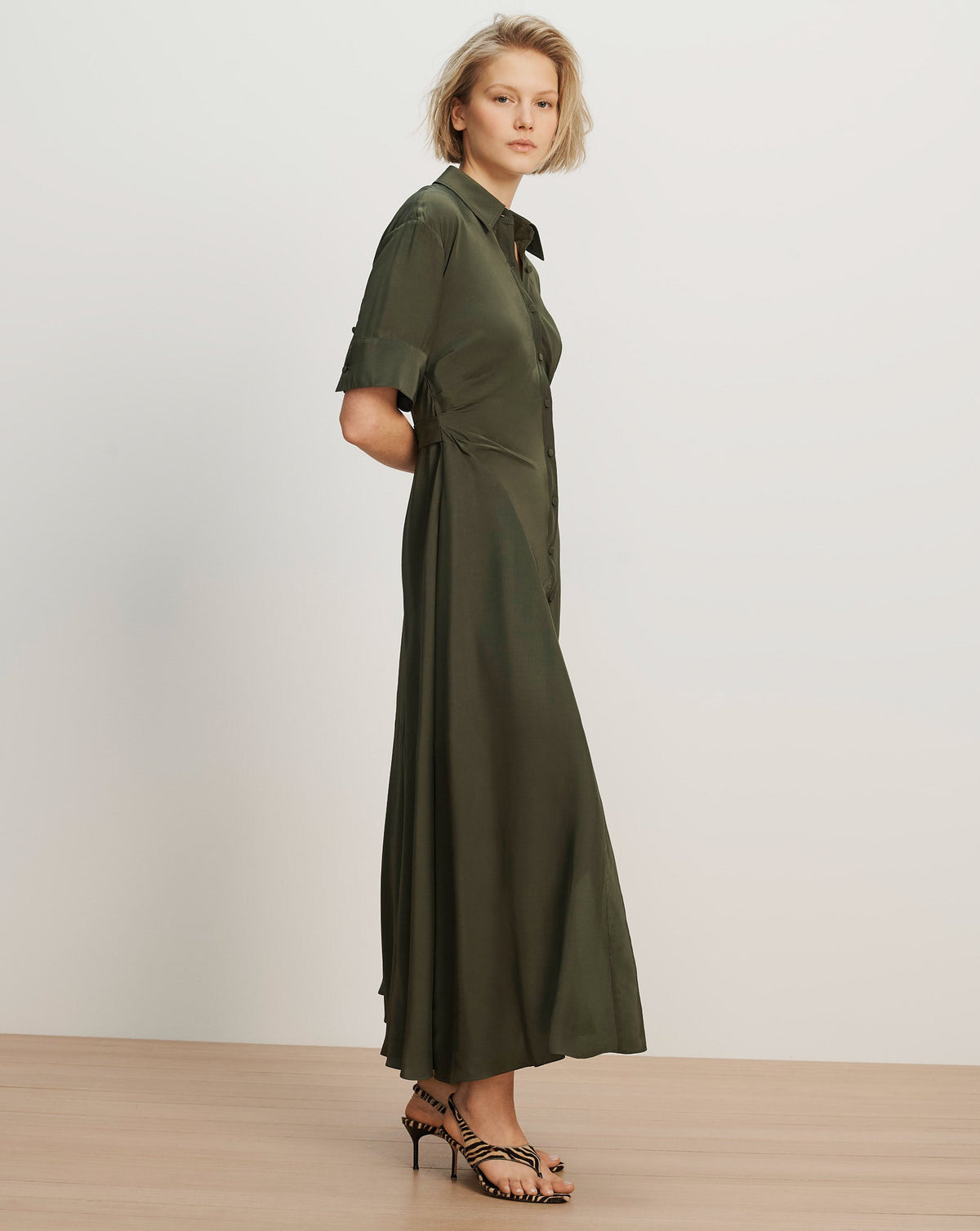 Perenna Maxi Shirtdress