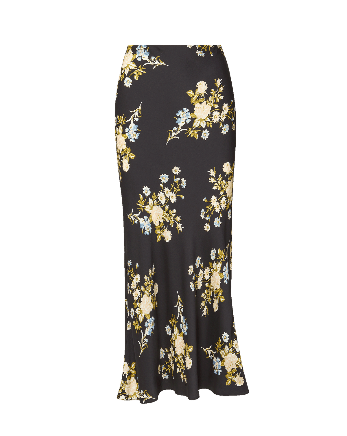 Clover Floral Midi Skirt
