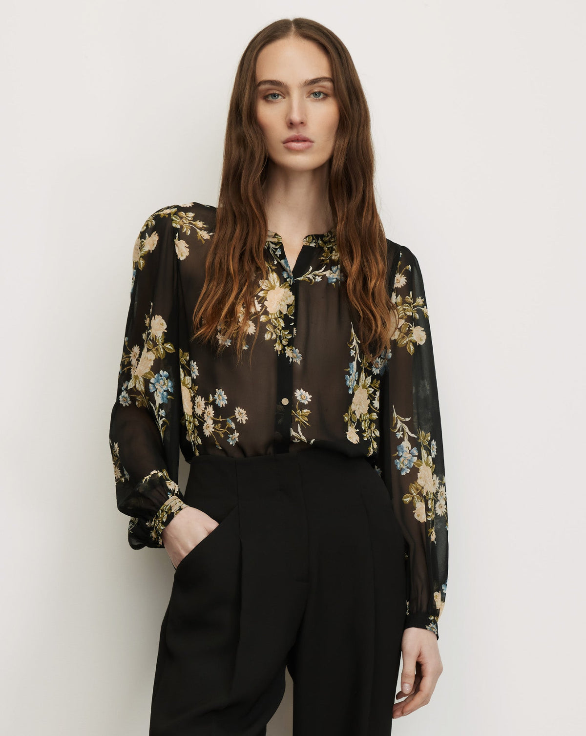 Ashlynn Silk Blouse