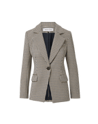 Healy Houndstooth Dickey Jacket