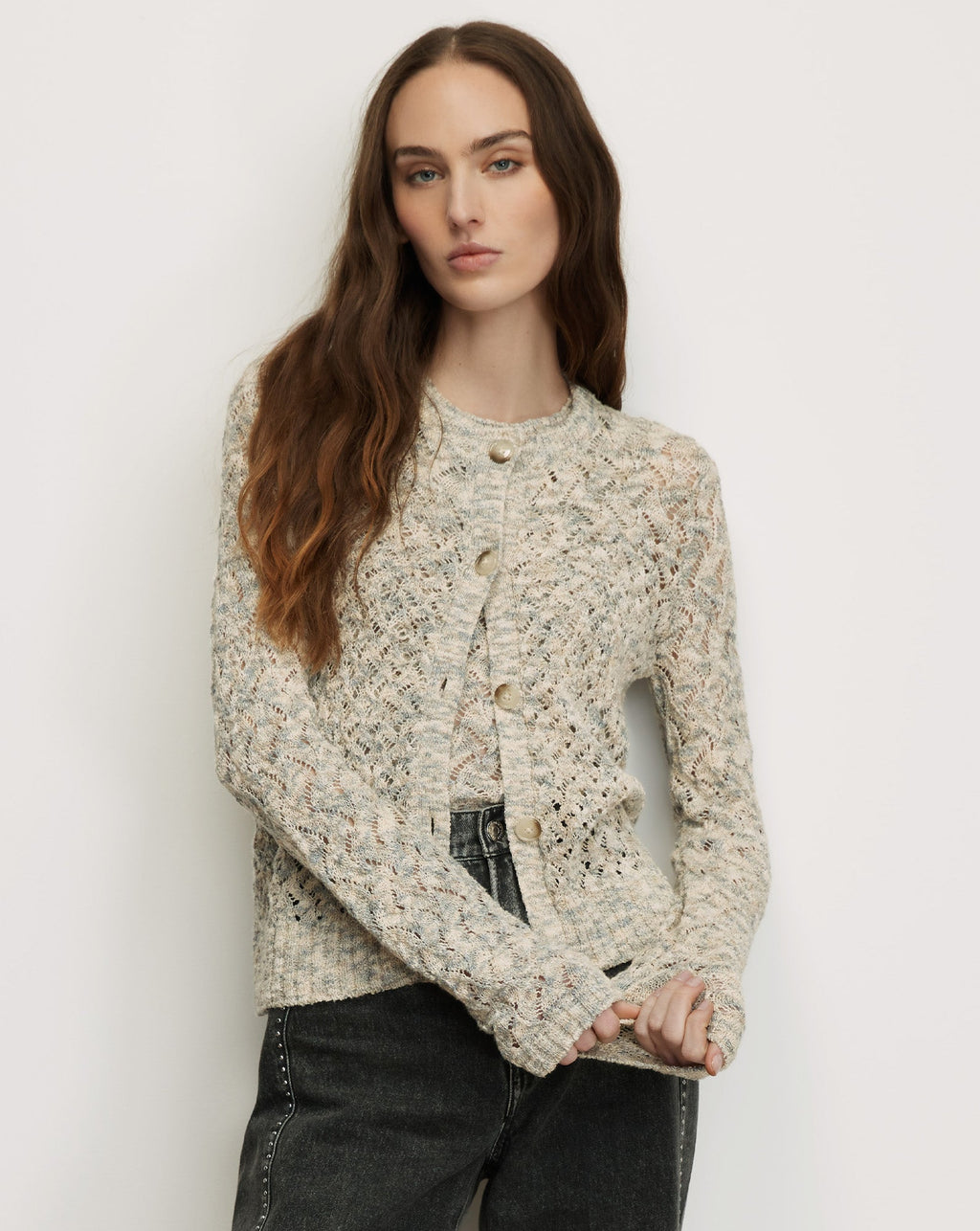 Drummond Pointelle Cardigan
