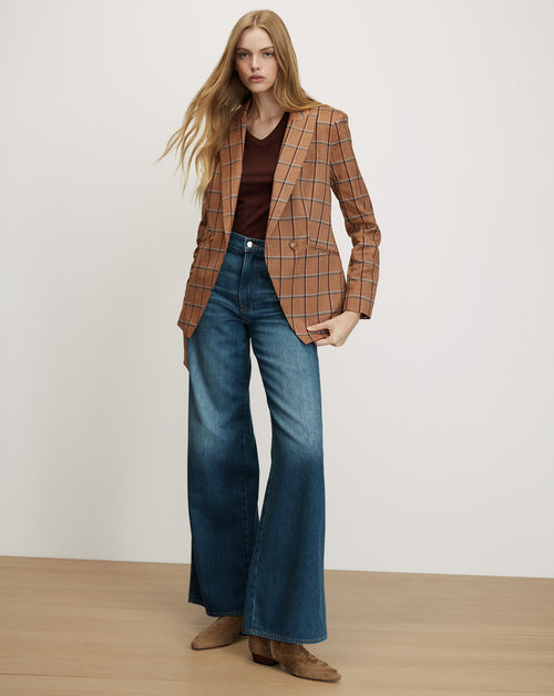 Rickie Plaid Dickey Jacket