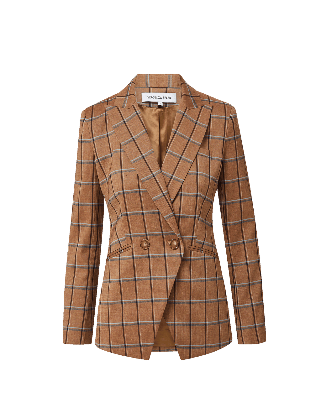 Veste Rickie à col montant en tartan