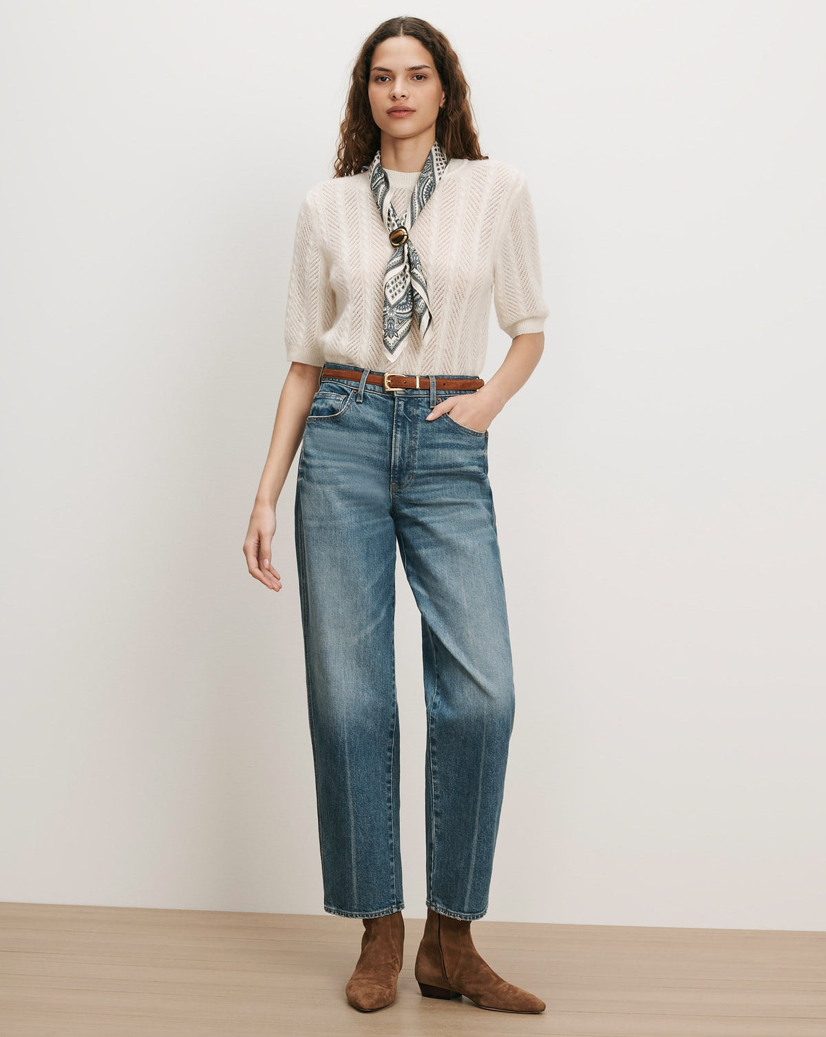 Shana Pointelle Sweater