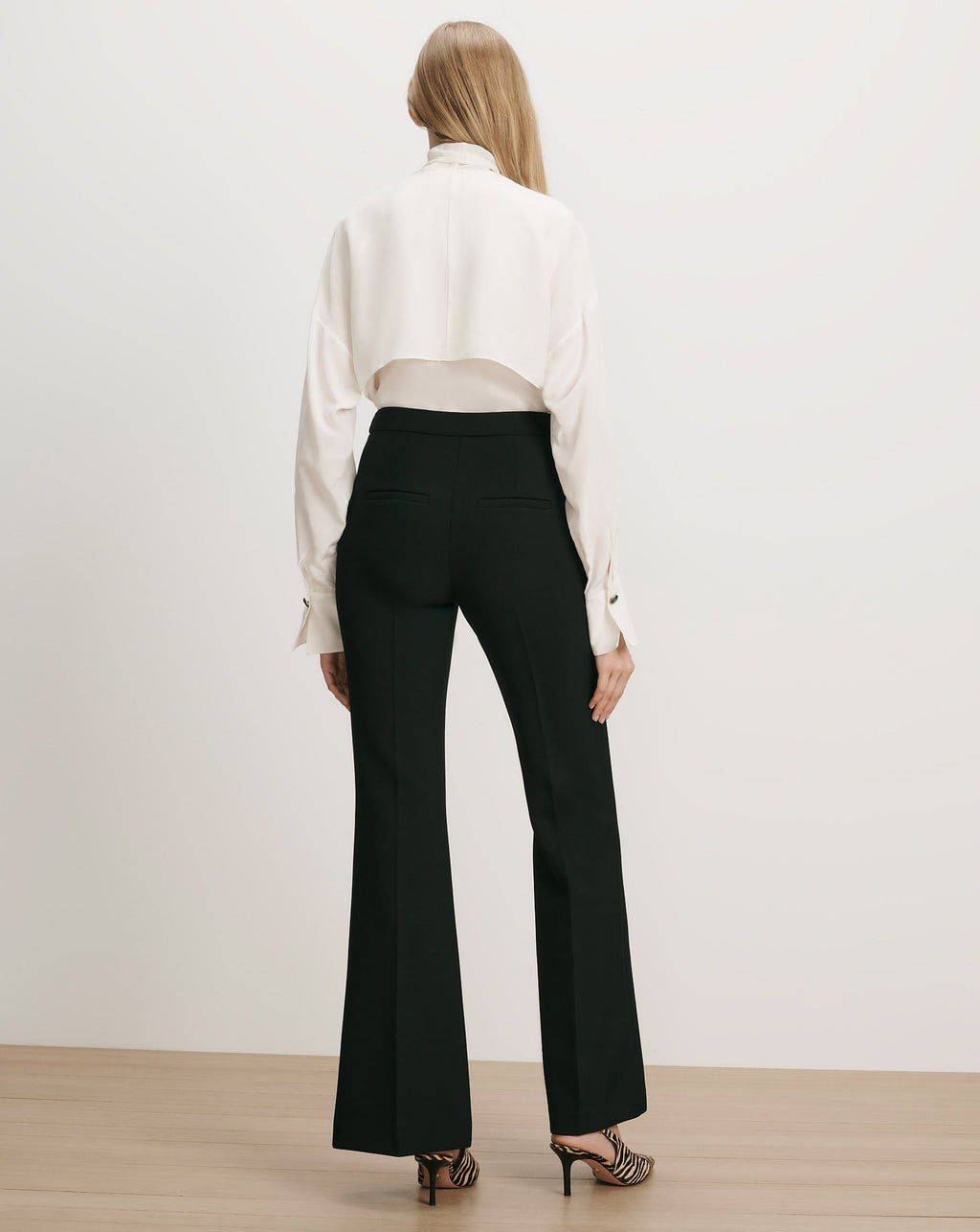 Darlis Scarf-Neck Blouse