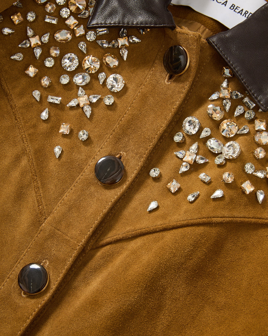 Shannon Suede Embellished Jacket