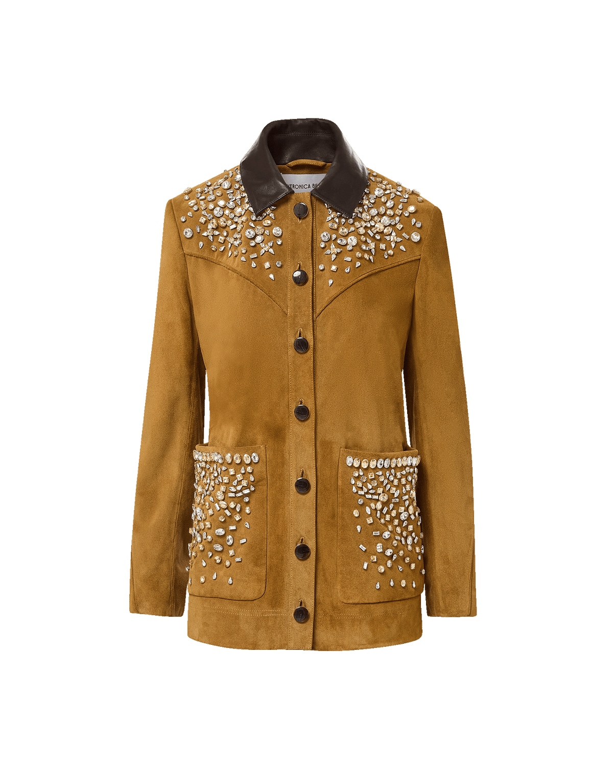 Shannon Suede Embellished Jacket