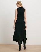 Freja Brooch Midi Dress