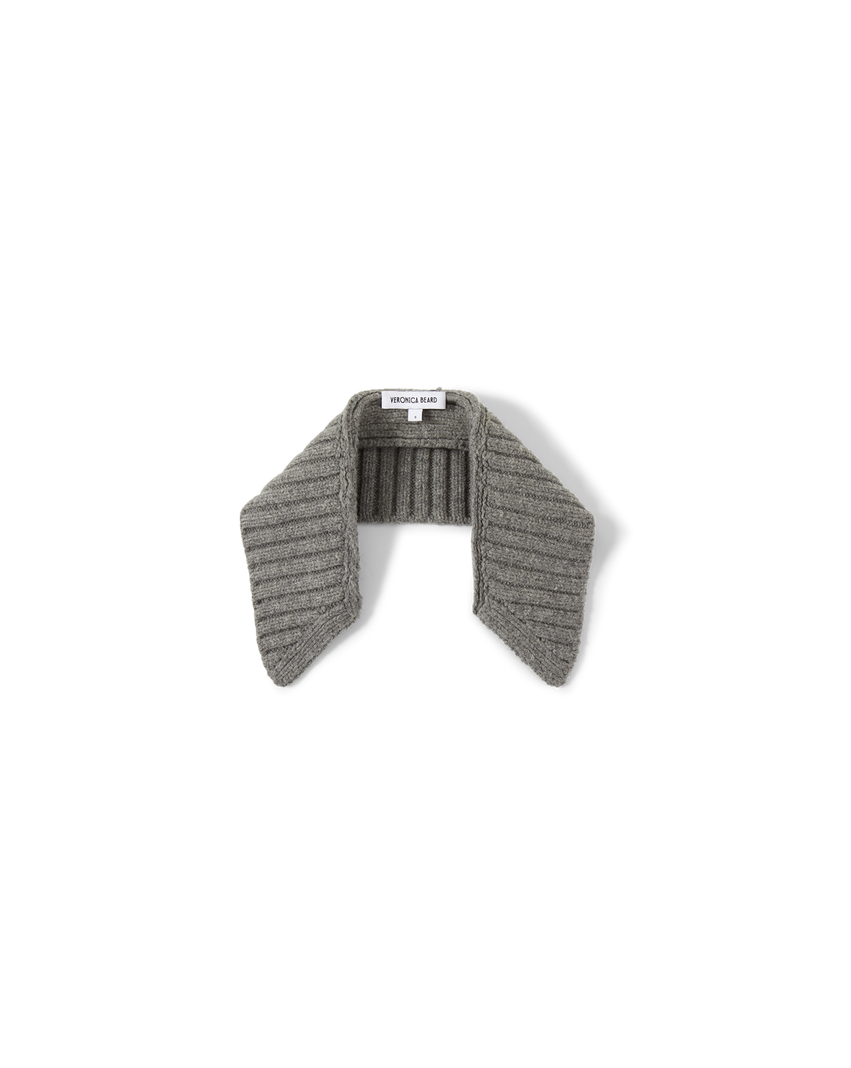 Wool Ribbed Collar