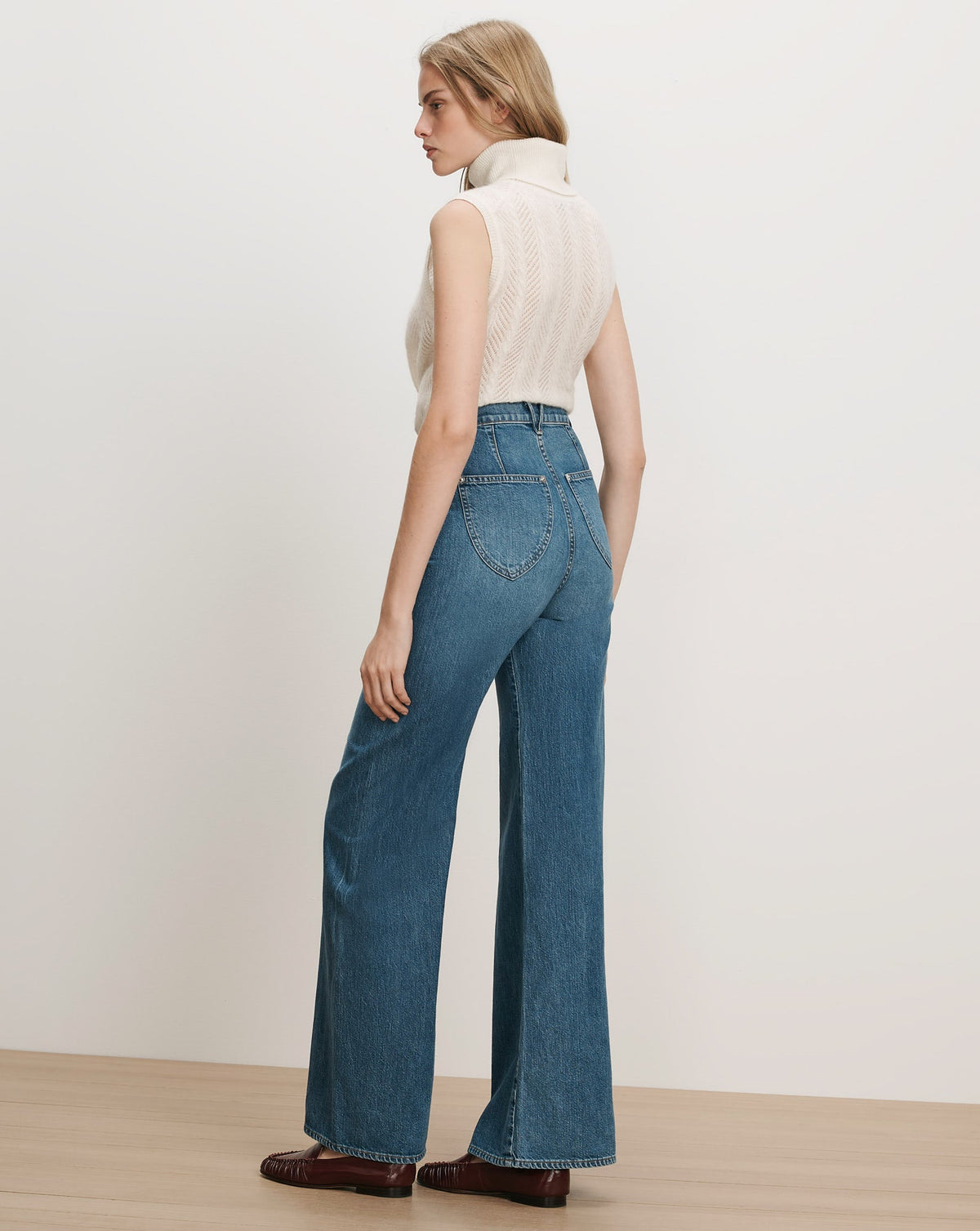 Mazzy Pointelle Sleeveless Sweater