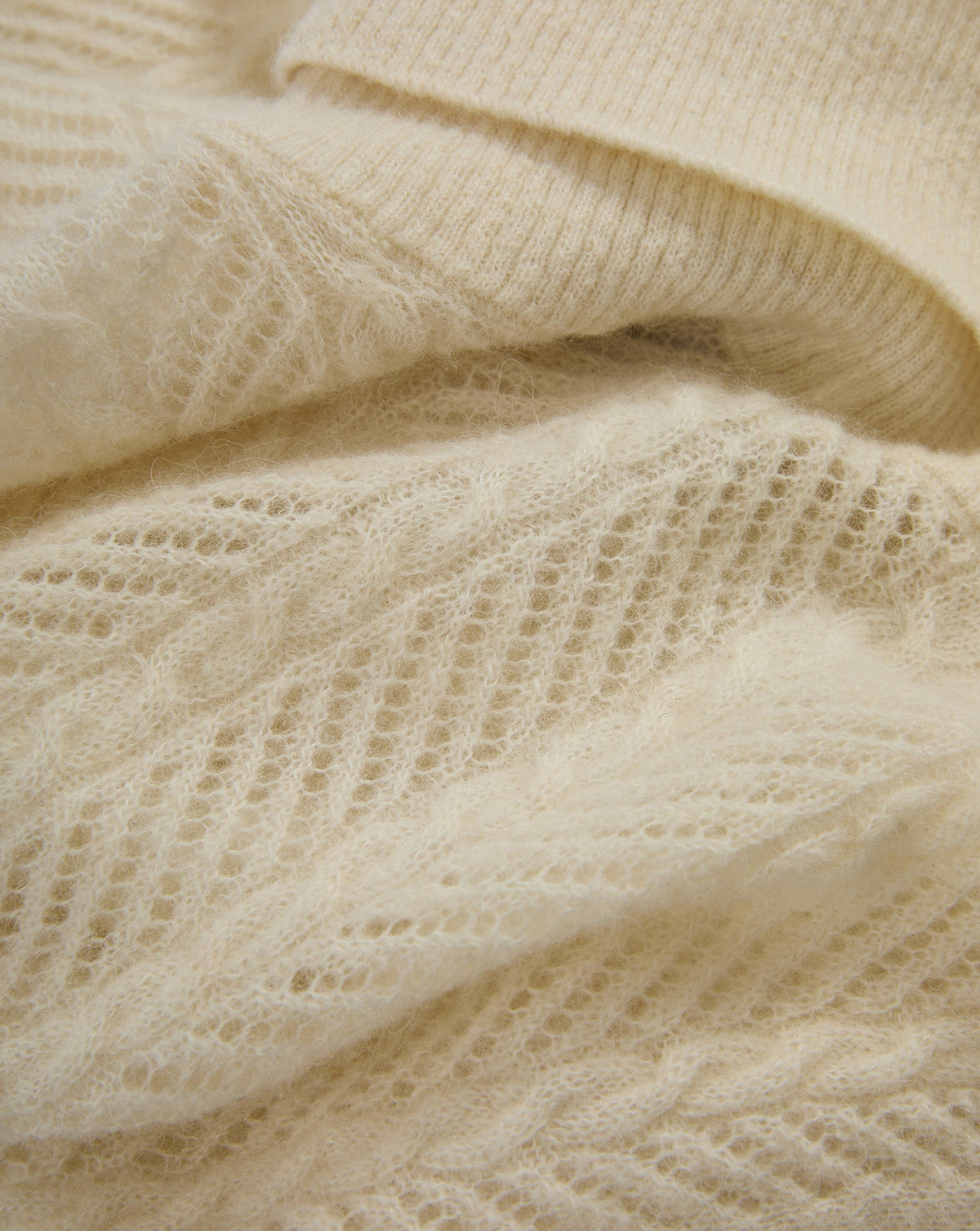 Mazzy Pointelle Sleeveless Sweater