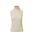 Pull sans manches Mazzy à maille ajourée