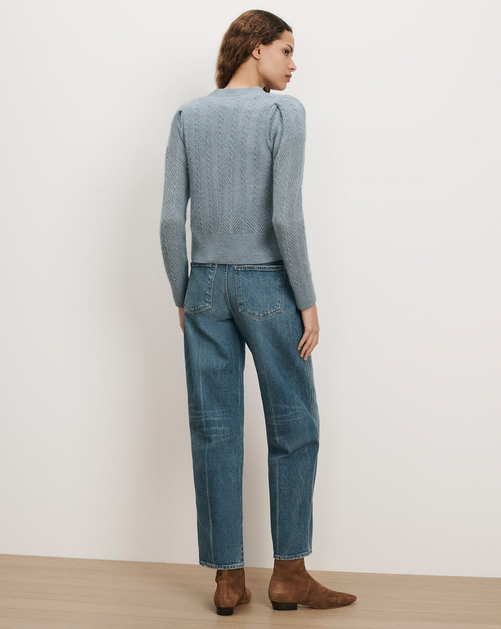 Solene Pointelle Cardigan