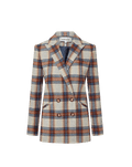 Oria Plaid Dickey Jacket