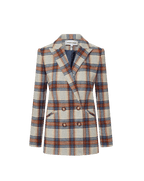 Oria Plaid Dickey Jacket