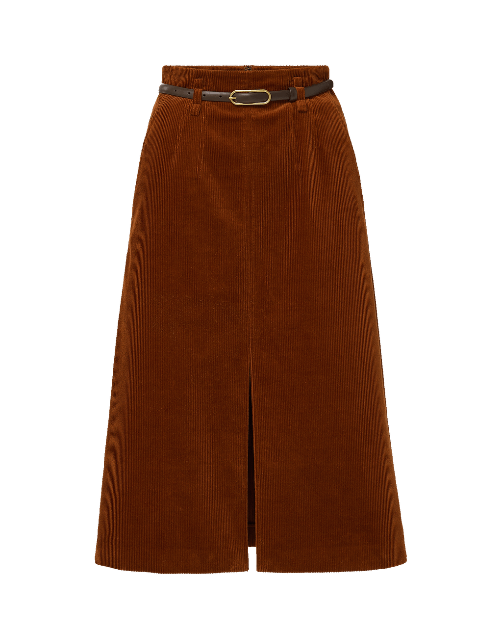 Alexie Corduroy Midi Skirt - Famous | Online Store