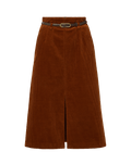 Alexie Corduroy Midi Skirt - Famous | Online Store