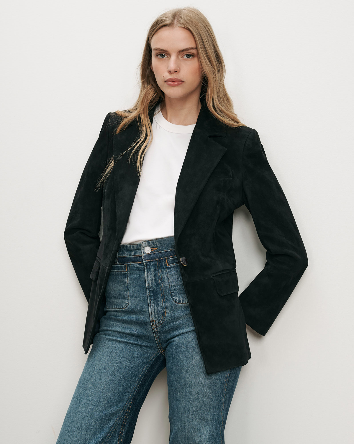 Healy Suede Dickey Jacket
