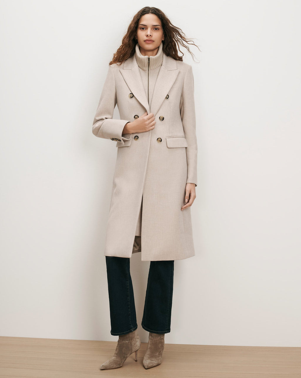 Manteau croisé Dickey Stryder