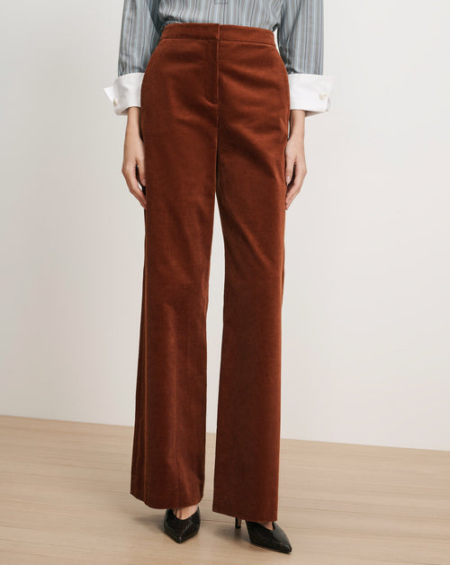 Holt Corduroy Wide-Leg Pant