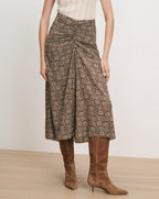 Jupe midi Limani à imprimé floral