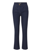 Kimra Denim Kick-Flare Pant