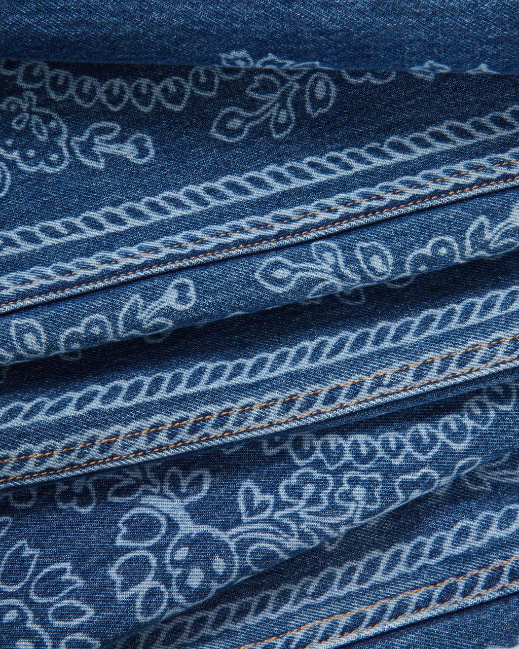 Jean large Taylor à bandana