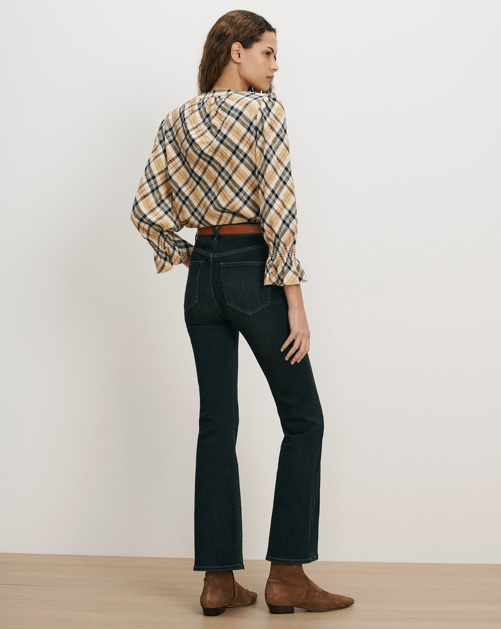 Blouse écossaise Ashlynn