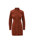 Evren Corduroy Mini Dress