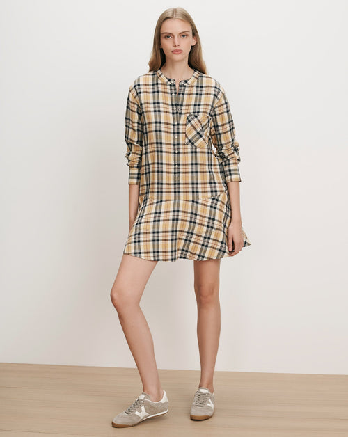 Corin Plaid Mini Dress