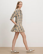 Corin Plaid Mini Dress