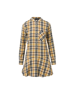 Corin Plaid Mini Dress