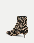 Lisa Ziger Kitten-Heel Ankle Boot